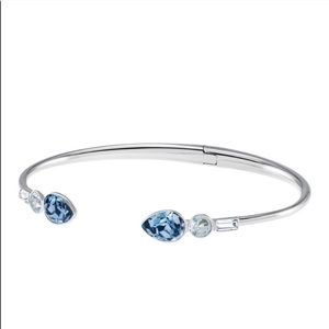 SOLD Swarovski Mix & Match Bangle with Blue Crystals